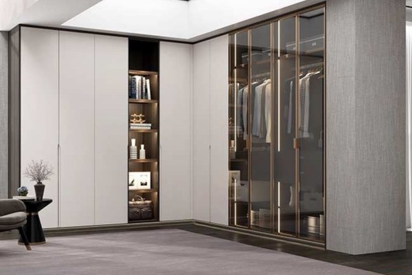 L shape wardrobe Manudaxturer